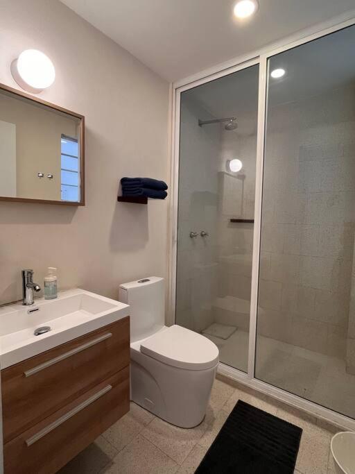 108, Loft Confortable, Balcon 1 Calle Bellas Artes Mexico-stad